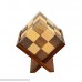 ShalinIndia Wooden Game Cube with Stand Handmade 4.5x3x4.5 Puzzle Wooden Games for Kids and Adults Artisan Crafted in India  B077DKN5RL